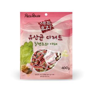 펫츠루트 셰프요리 유산균 디저트 칠면조&야채 400g