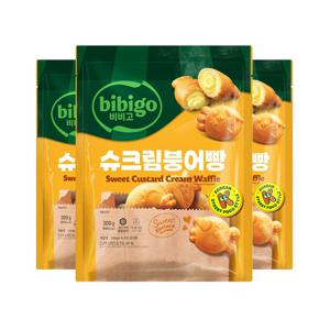 비비고 슈크림 붕어빵 300g x3개