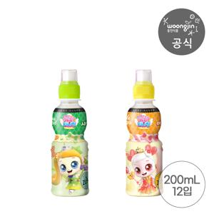 캐치티니핑 제로 2종 (애플망고/샤인머스캣) 200mL 12개 택1