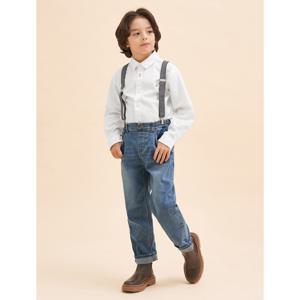 BEANPOLE KIDS [Essential] 데님 팬츠  네이비(BI3121UE2R)