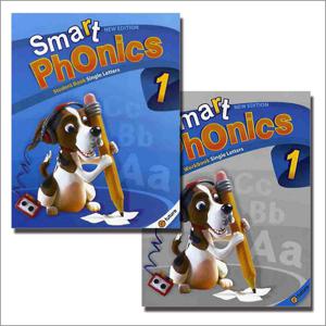 스마트 파닉스 Smart Phonics 1 - Student Book 교재 + Work Book 워크북 세트