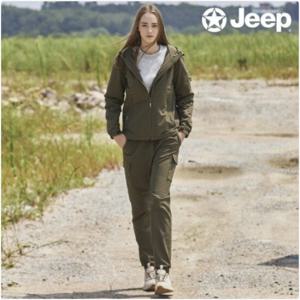 JEEP 여성 24FW 웜 시그니처 셋업 2종 + 웜 소로나 티셔츠 1종