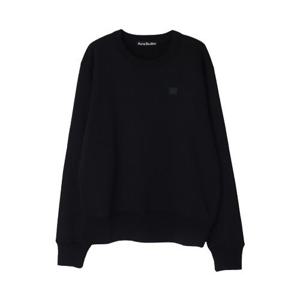 23FW ACNE STUDIOS 아크네 스튜디오 페이스 패치 스웨트셔츠 블랙/ 그레이 CI0140