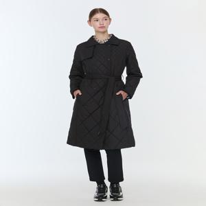 [닥스 골프 여성] [[23FW]] WNJU3D703BK 퀼팅 롱 다운코트 (BLACK)