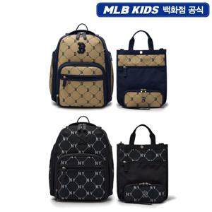 MLB키즈 자카드 모노그램 3PCS 책가방 세트 7ABKMD35N JS