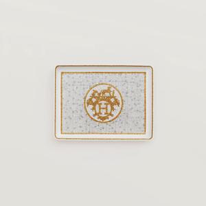 모자이크골드 스시 접시 Hermes Mosaique Gold Sushi Plate