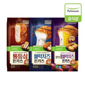 돈카츠 3개(통등심1개+블럭치즈1개+고구마치즈1개)