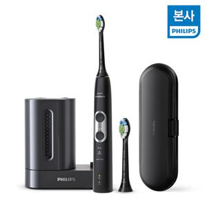 PHILIPS  소닉케어 프로텍티브클린 6100 블랙 메탈 UV 에디션 HX6870/55