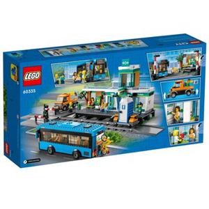 LEGO CITY 907pcs레고시티 기차역 60335 학습 취미 수집 단체 교육