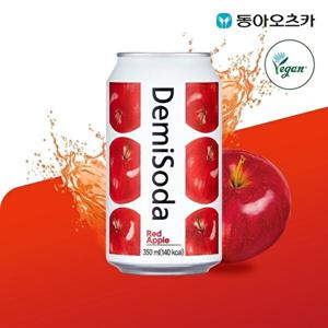 동아오츠카 데미소다 레드애플 350ml CAN 1박스 (총24입)