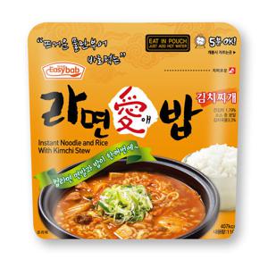 라면애밥 김치찌개 전투식량 비상식량 간편식 캠핑