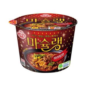 오뚜기 오뚜기 마슐랭 마라탕면 용기 130g 12개