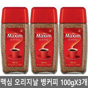 맥심 오리지날 병커피 100gX3개