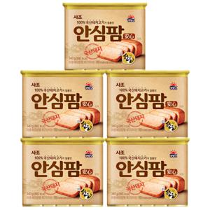 사조 안심팜 340g x 5개 / 햄통조림