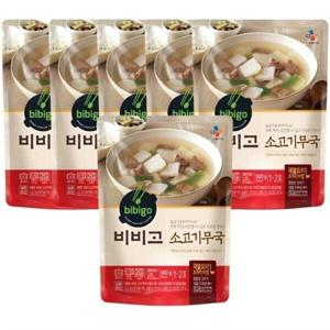 CJ 비비고 소고기무국 500g 6개