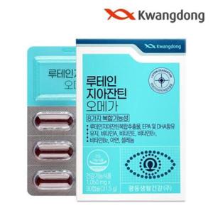 광동 루테인 지아잔틴 오메가 1050mg 30캡슐