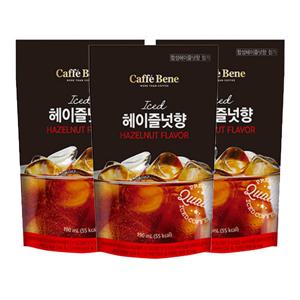 카페베네 아이스 헤이즐넛 190mlx20팩/칸타타/아이스