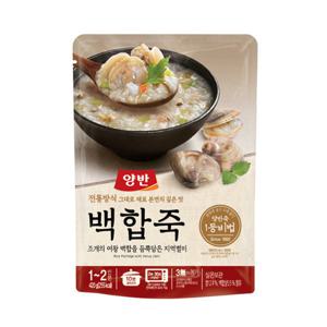 양반죽 파우치 420g 백합죽 (10봉) 무료배송