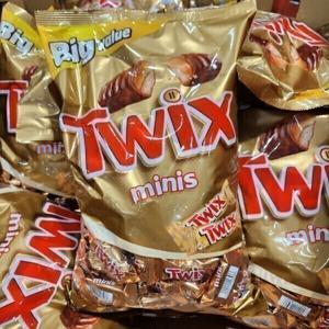 TWIX 트윅스 미니 1400g 미니초코바 코스트코 대용량 학교 초콜릿 간식