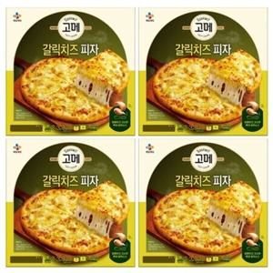 고메 갈릭치즈 피자 325g 4판