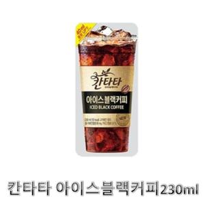 (스위트아메리카노제로230mlx10개) 칸타타 아이스 블랙 커피 230ml/액상/아이스커피/인스턴트/파우치커피