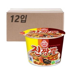 오뚜기 진짬뽕 용기 115g 12개 컵라면