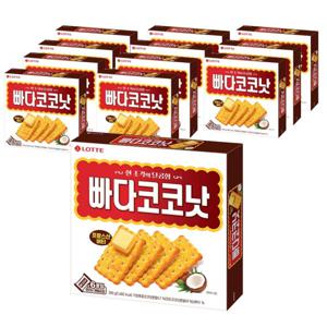 빠다코코낫 과자 간식 주전부리 과자 6p 300g 12개