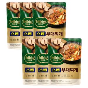 비비고 스팸 부대찌개 460g 6개