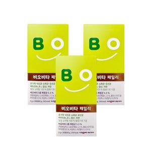 온가족 유산균 비오비타 패밀리 2g X 90포 달콤상콤 사과맛