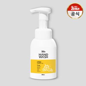 연말특가 2+1_미스터제타 포밍 핸드워시 시트러스 300ml 본품 거품비누 항균비누 핸드솝 손세정제