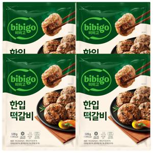 CJ 비비고 한입떡갈비 320g x 4개