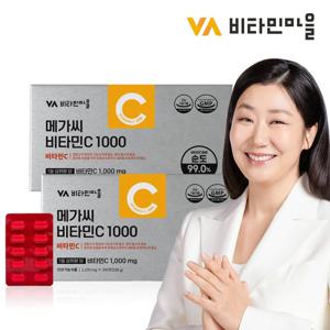 비타민마을 고함량 메가씨 비타민C 1000mg 2박스 총600정