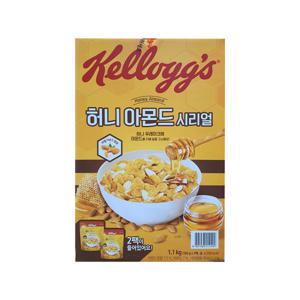 켈로그 허니아몬드 시리얼 1100g (550g x 2입) / 무료배송