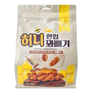 허니 한입 꽈배기 520g (80개입)