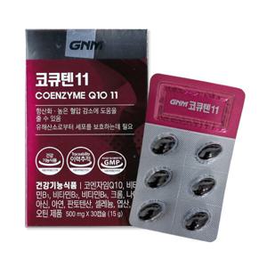 GNM자연의품격 코큐텐11 500mg x 30캡슐 x 6박스 JJ몰