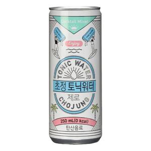 초정 토닉워터 제로 250ml x 60캔