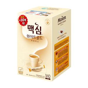 맥심 화이트골드 180T x5개