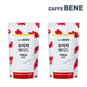 카페베네 오미자에이드 파우치 (190ml x 10팩) x 2박스