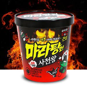 사천왕 마라탕면 큰컵 12컵 1박스/훠궈/마라