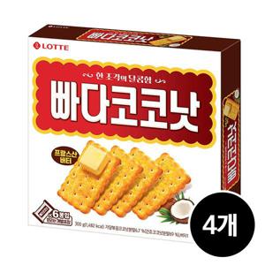 롯데제과 빠다코코낫 300g 4개