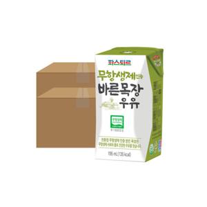 파스퇴르 무항생제 바른목장우유 195mL 20입 x 2박스