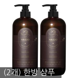 (2개)꽃을든남자 하수오 프리미엄 한방 샴푸 1000ml