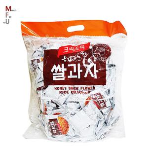 크리스피 허니눈꽃 쌀과자 920g/맥주안주/간식/스낵/M