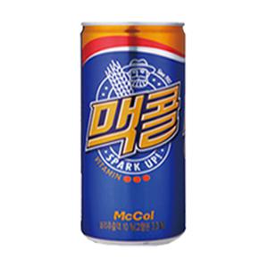 일화 맥콜 190ml X 60캔/2박스/미니캔/보리탄산음료 30캔 X 2박스