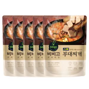 비비고 스팸 부대찌개 460g 5개