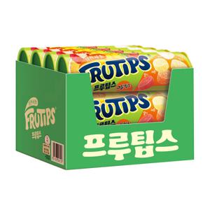 프루팁스 젤리 오리지널 70g x 12개 (1박스) /학교 간식/탕비실