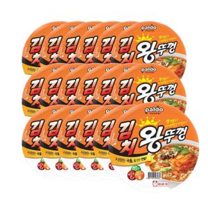 김치왕뚜껑 110g 총18개