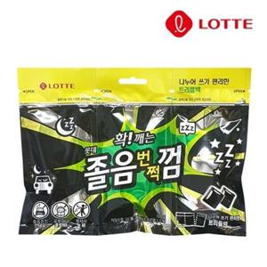 롯데 졸음껌 리필트윈 105g 3개