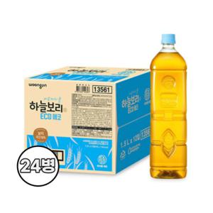 하늘보리 친환경 무라벨 에코 1.5L x 24병 국산 보리 갈증해소