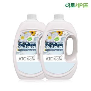 아토세이프 섬유유연제 (파우더향 2.5L 2개)/섬유유연제추천/중성세제/세탁세제/액체세제